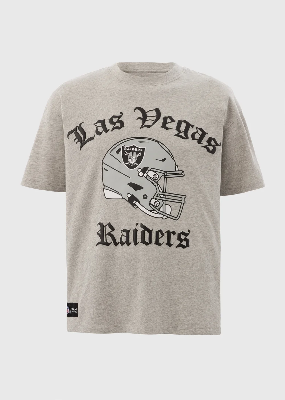 NFL Raiders Grey T-Shirt - S Image 7
