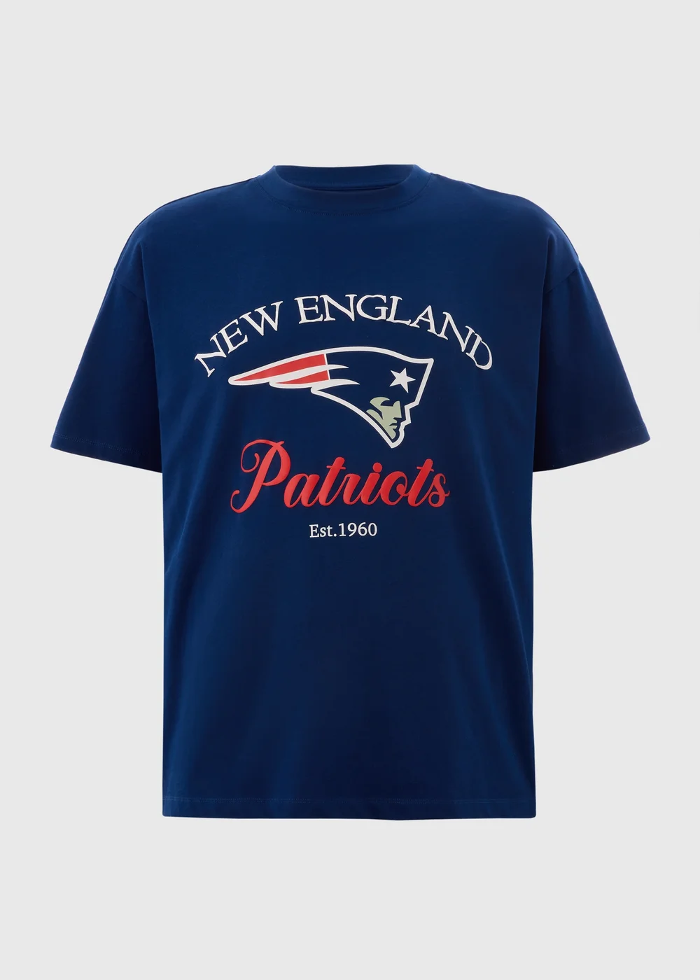 NFL Patriots Navy T-Shirt - S Image 7