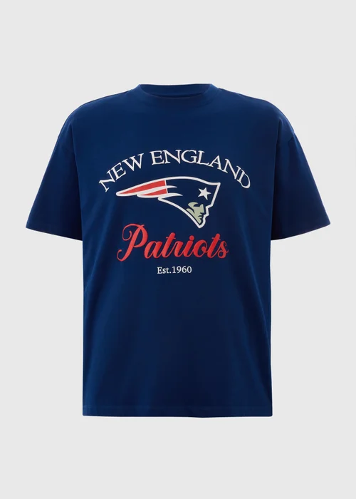 NFL Patriots Navy T-Shirt - S Image 7