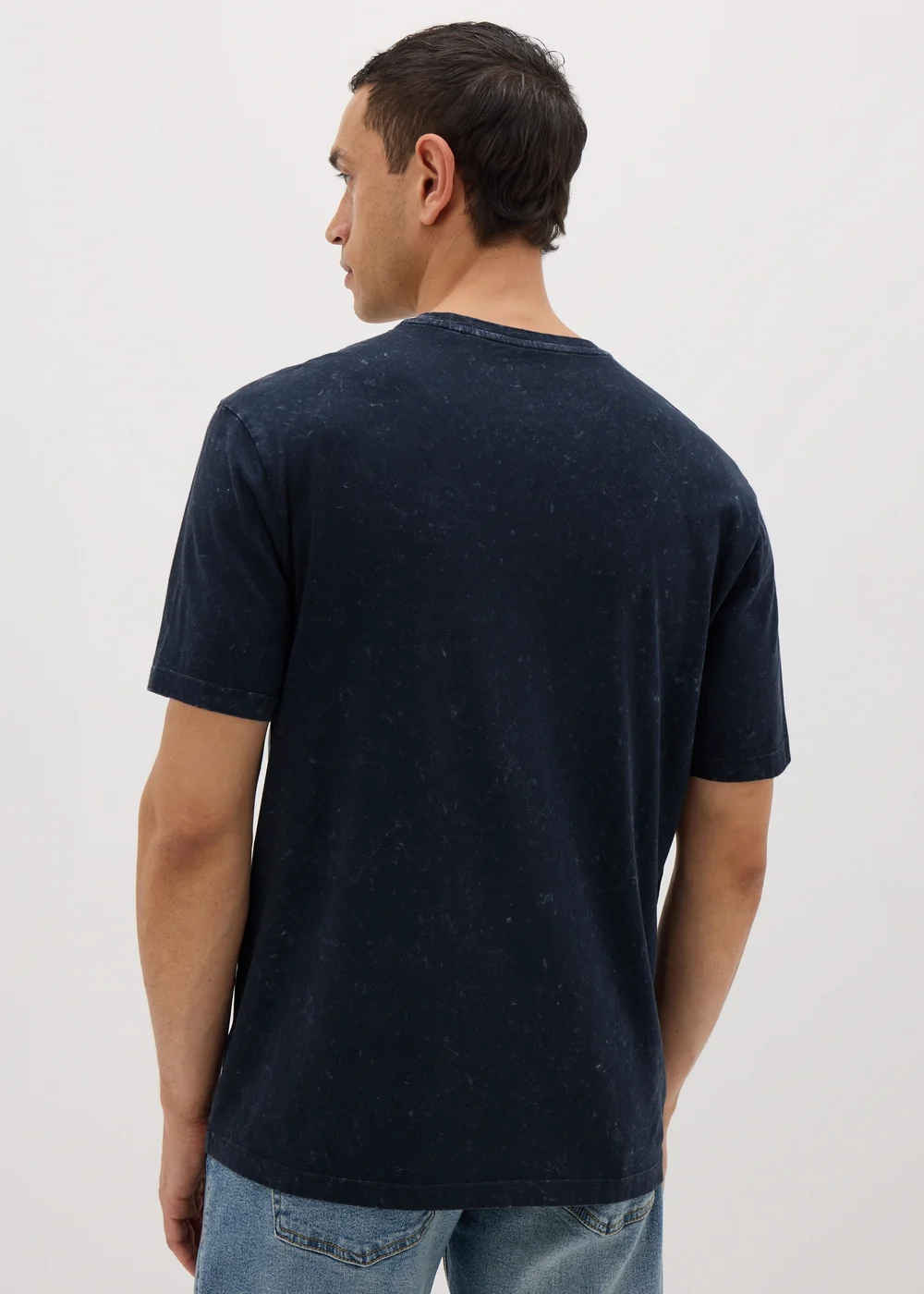 Def Leppard Navy Washed T-Shirt - S Image 3
