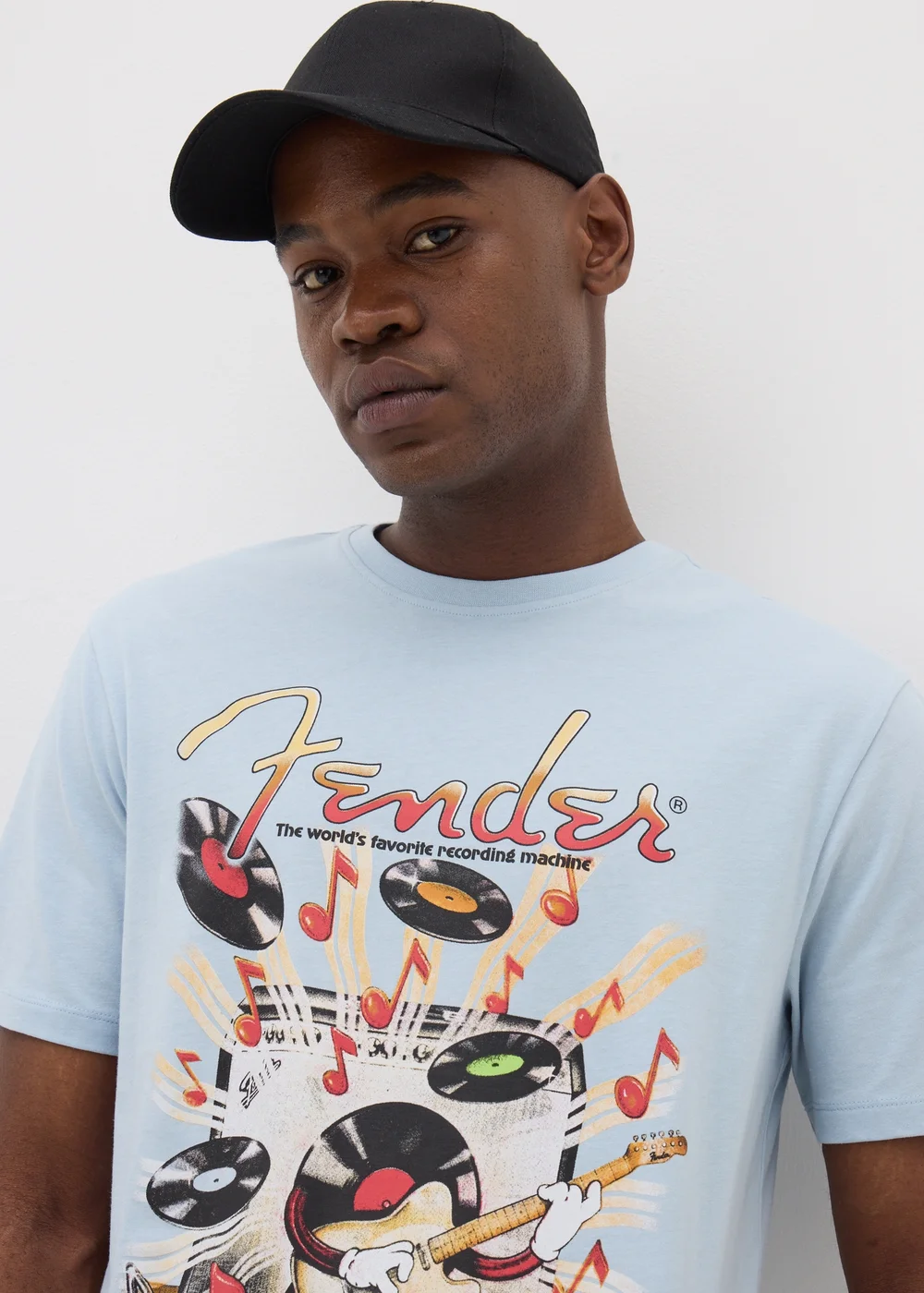 Fender Blue T-Shirt - S Image 1