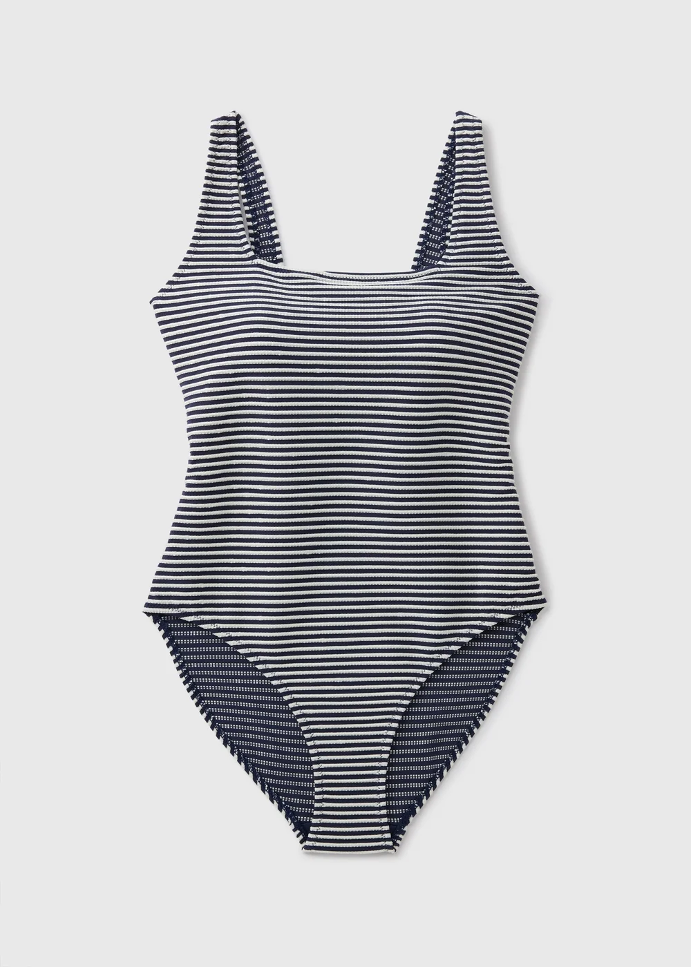 Navy Stripe Swimsuit - 6 Image 3