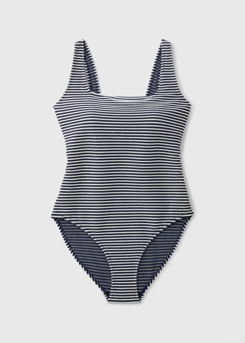Navy Stripe Swimsuit - 6 Image 3