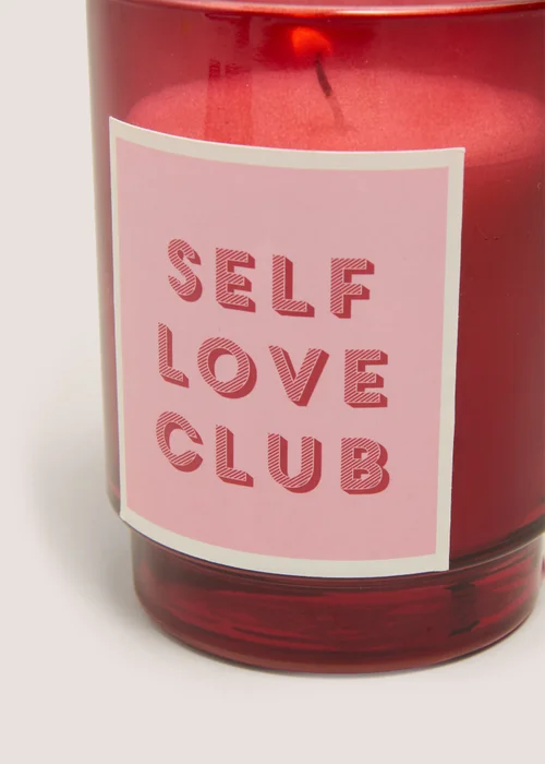 Red Self Love Club Candle Image 2