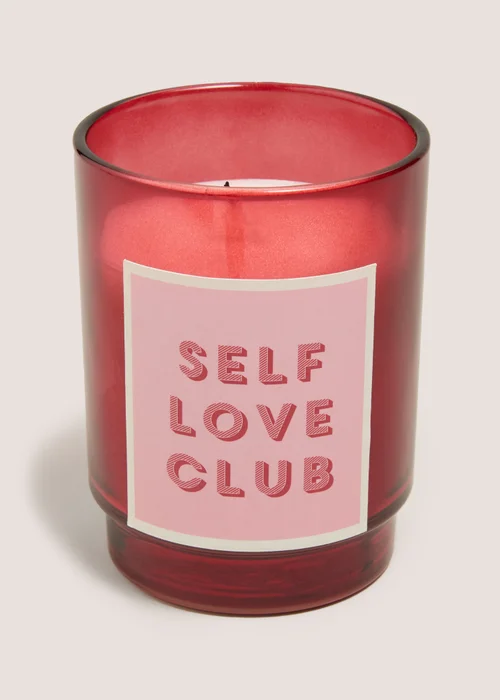 Red Self Love Club Candle Image 1
