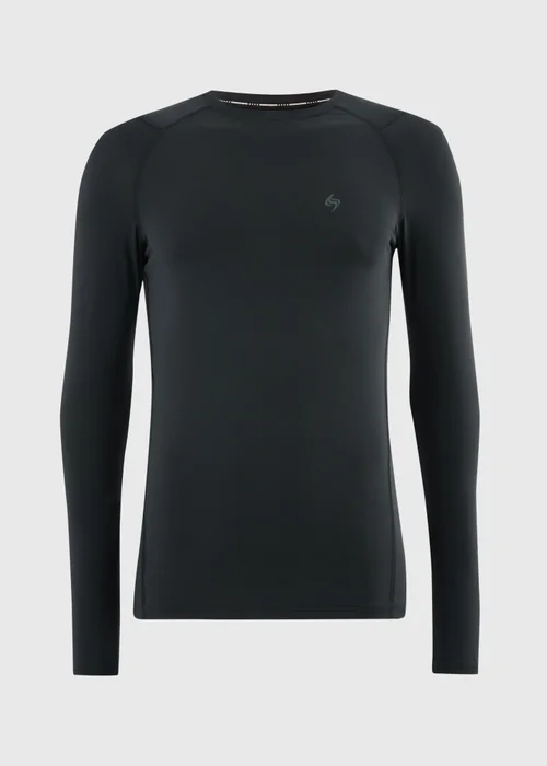 Souluxe Black Base Layer Long Sleeve Top - XS Image 3