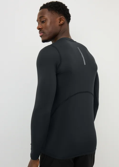 Souluxe Black Base Layer Long Sleeve Top - XS Image 2