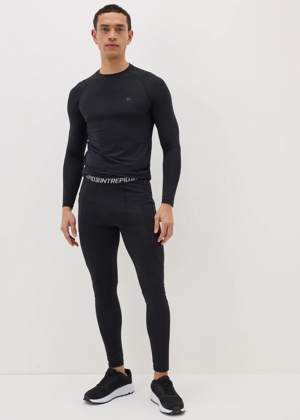 Souluxe Black Base Layer Leggings - XS Image 1