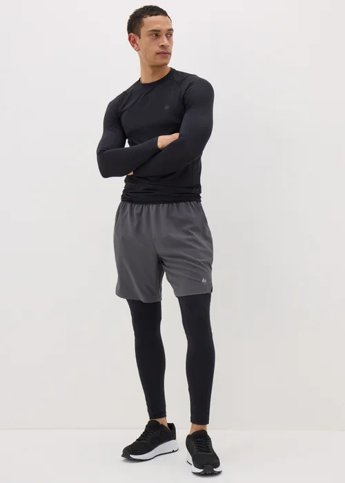 Souluxe Black Base Layer Leggings - XS Image 2