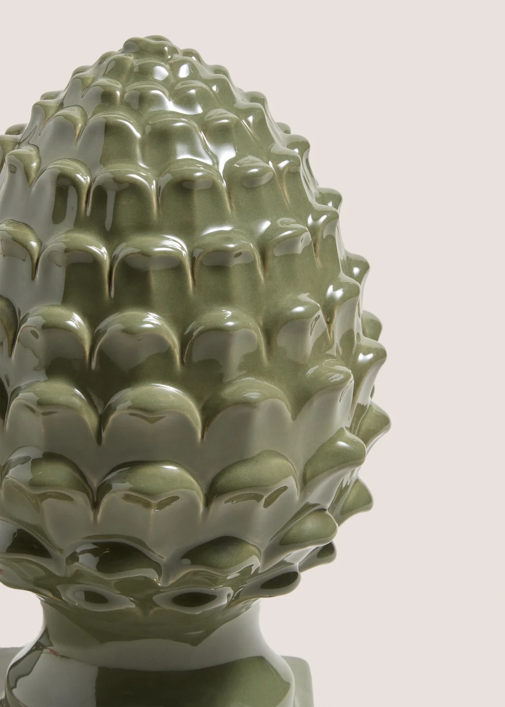 Green Artichoke Ornament Image 2