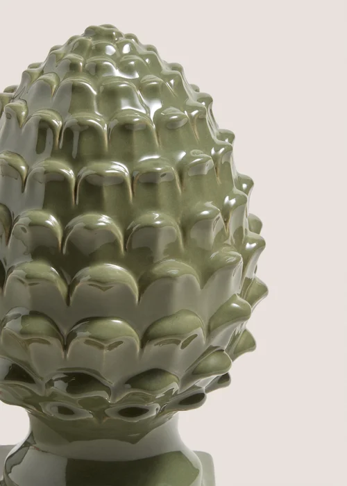 Green Artichoke Ornament Image 2