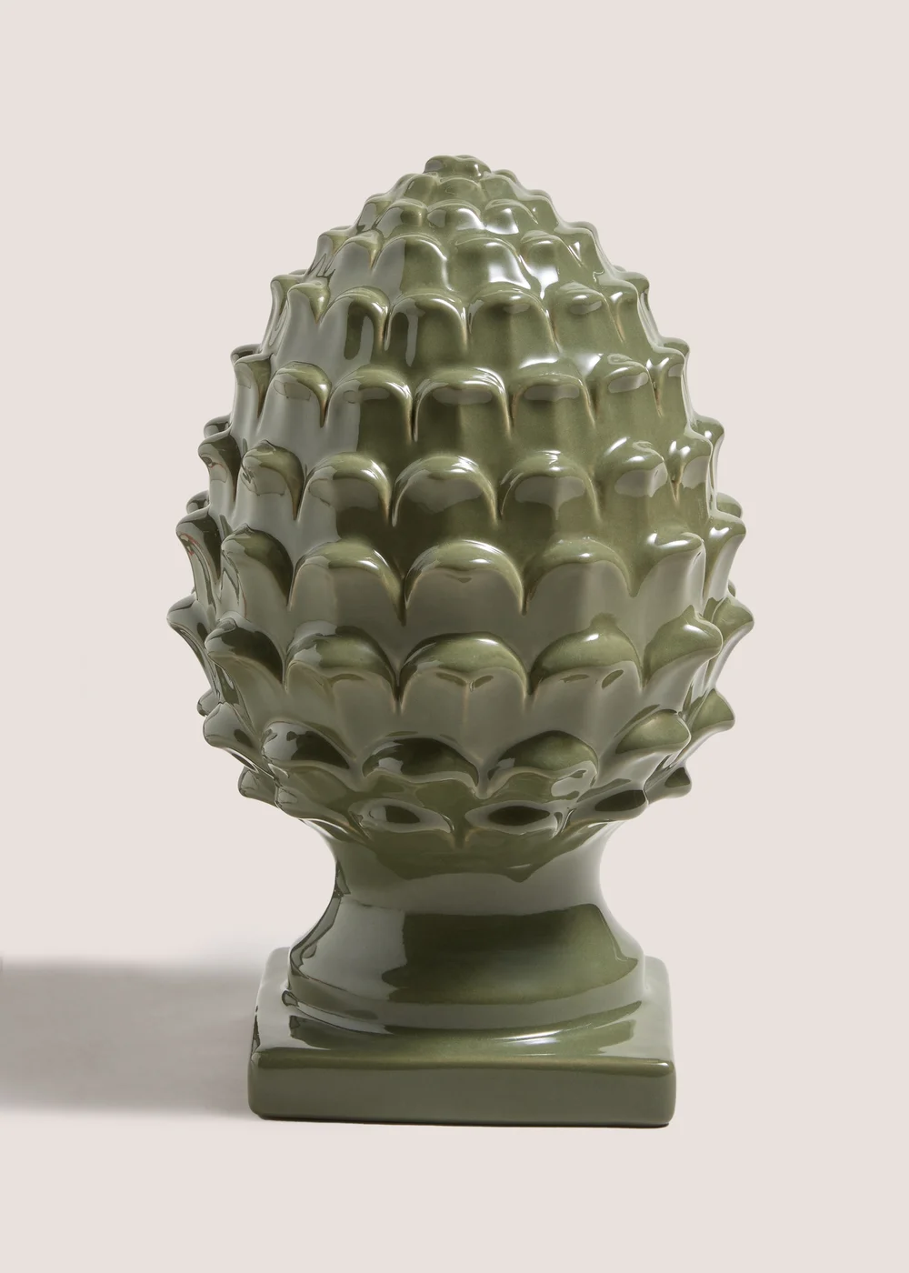 Green Artichoke Ornament Image 1
