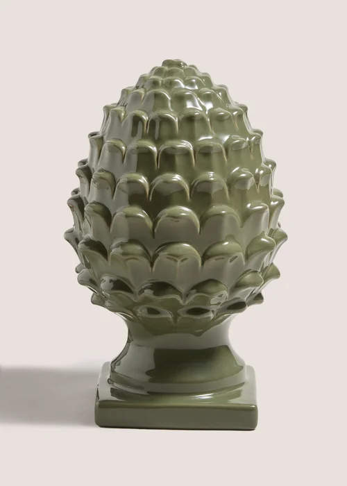 Green Artichoke Ornament Image 1