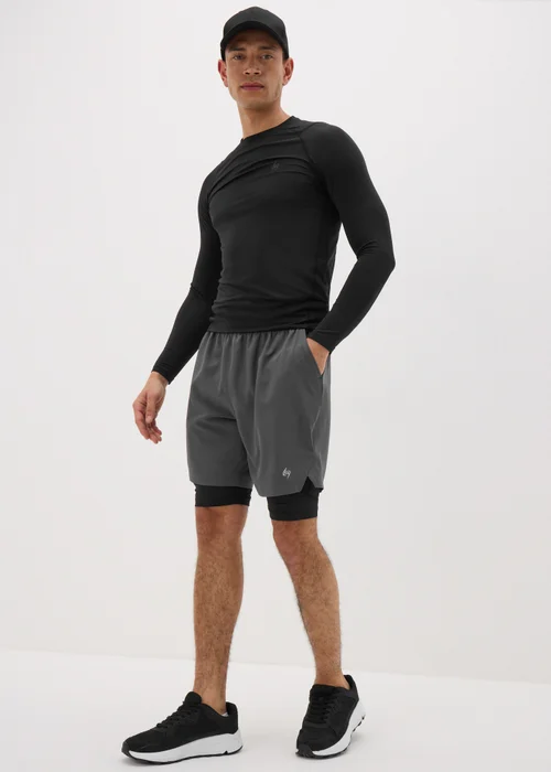 Souluxe Black Base Layer Shorts - Extra small Image 2