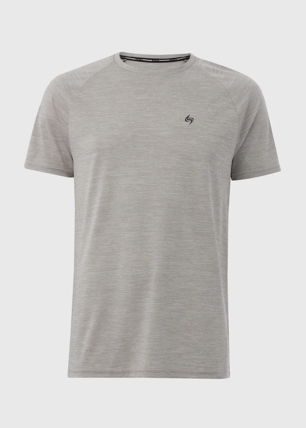 Souluxe Grey Two Tone T-Shirt - XS Image 4