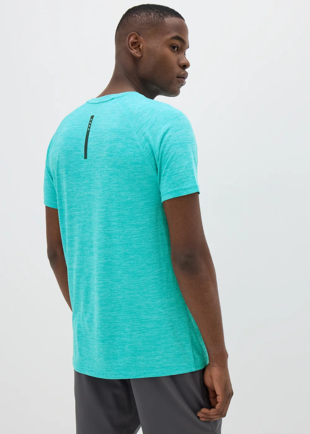 Souluxe Aqua Two Tone T-Shirt - XS Image 2