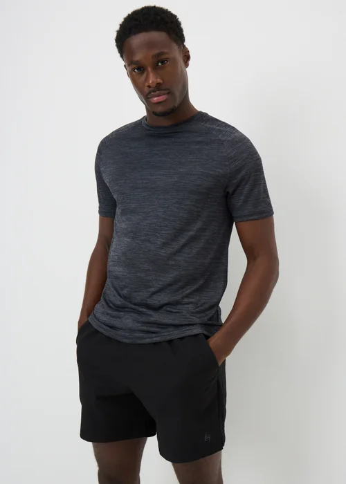 Souluxe Black Sports Shorts - XS Image 1