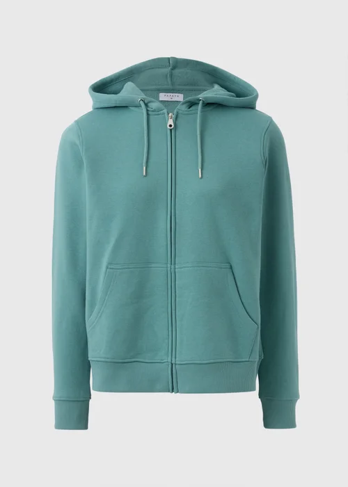Green Zip Up Hoodie - S Image 4