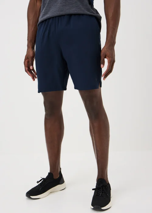 Souluxe Navy Sports Shorts - XS Image 2
