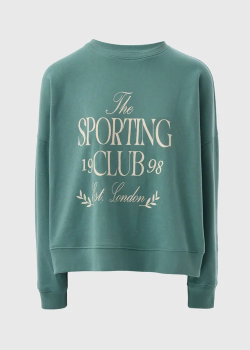 Green Sporting Club Sweatshirt - S Image 4