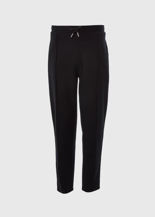 Black Tapered Jogging Bottoms - S Image 4