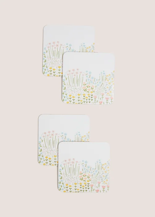 Meadow Cork Back Coasters Image 1