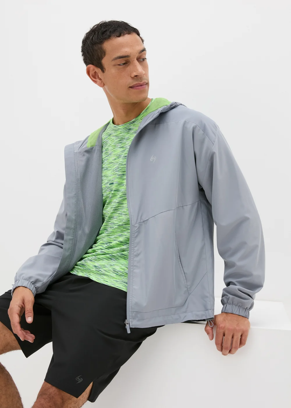Souluxe Lime Space Dye T-Shirt - XS Image 3