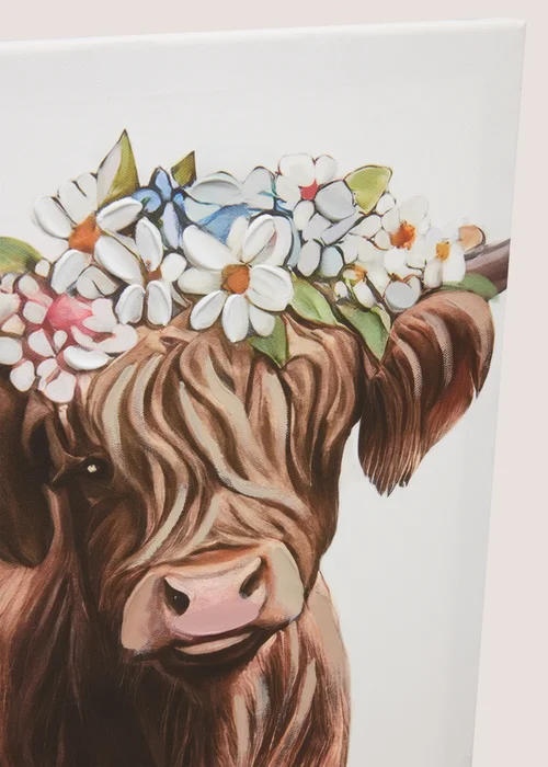 Highland Cow Canvas Image 2