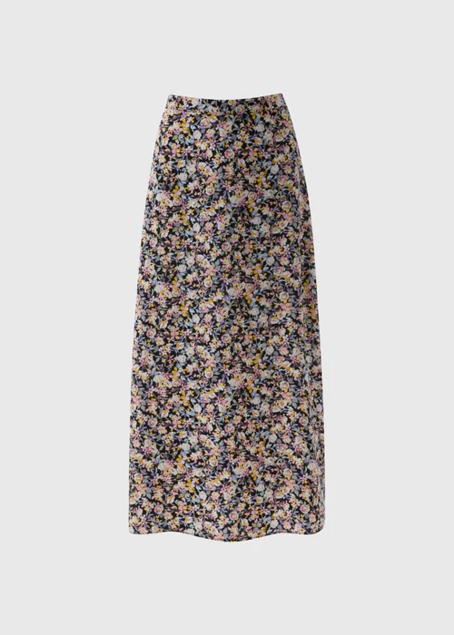 Multicolour Floral Flared Midaxi Skirt - 8 Image 4