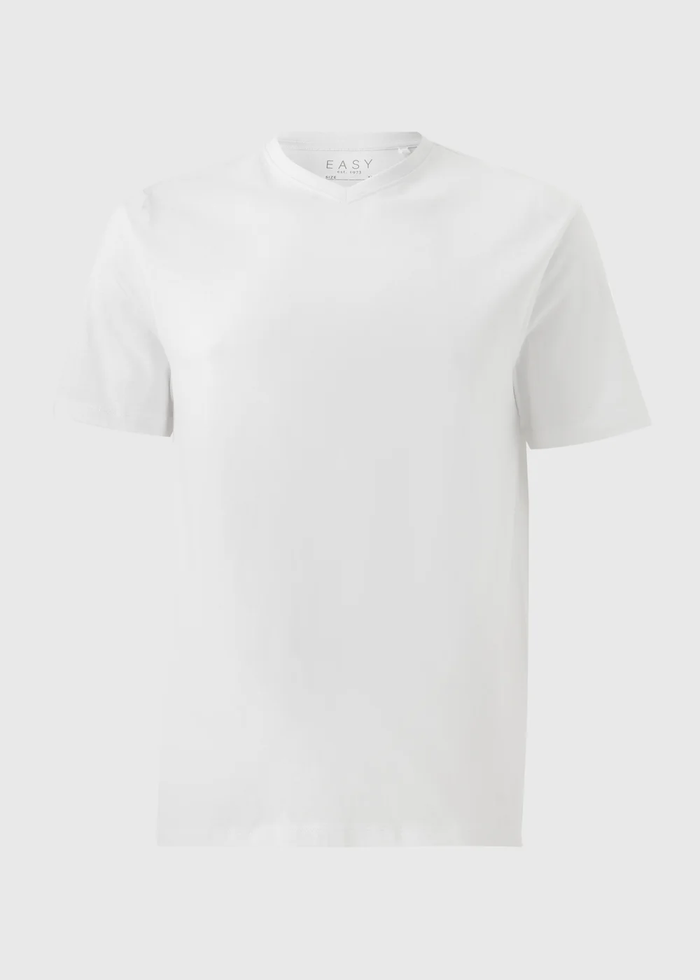 White Essential V-Neck T-Shirt - XS Image 4