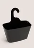 Black Plastic Shower Caddy Image 1