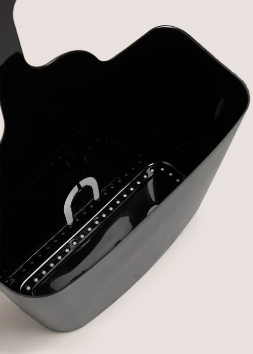 Black Plastic Shower Caddy Image 2