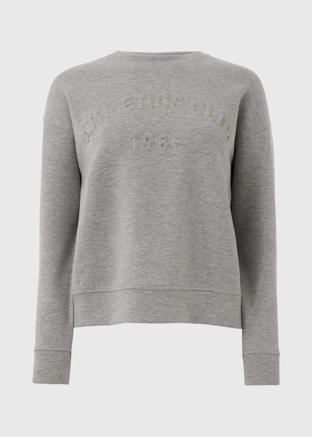 Souluxe Grey Athletics Club Sweatshirt - S Image 4
