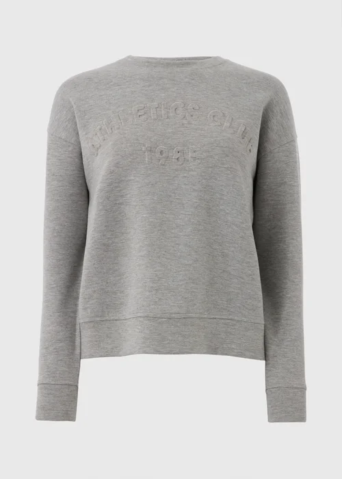 Souluxe Grey Athletics Club Sweatshirt - S Image 4