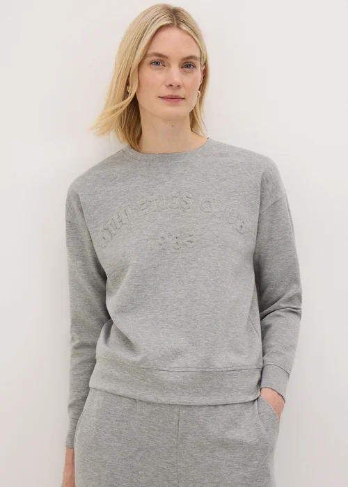Souluxe Grey Athletics Club Sweatshirt - S Image 2