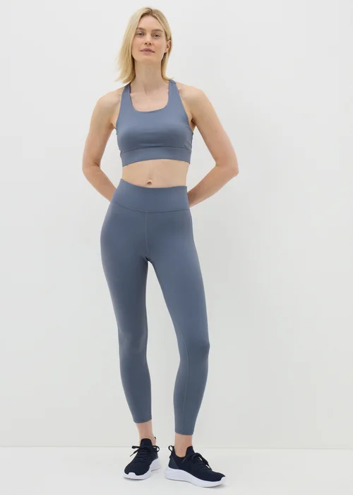 Souluxe Blue Long Leggings - 8 Image 1