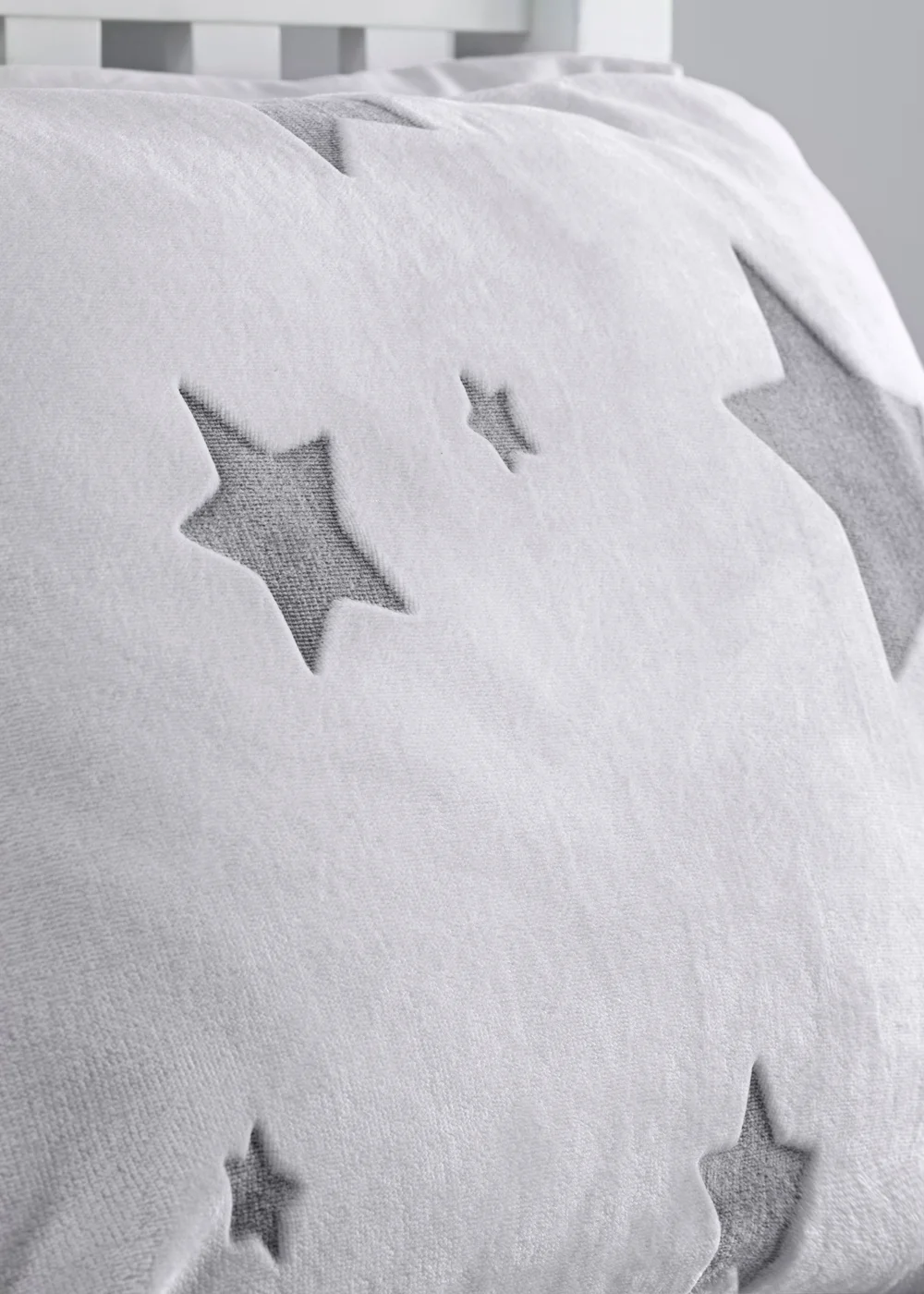 Grey Star Duvet Set - Single Image 2