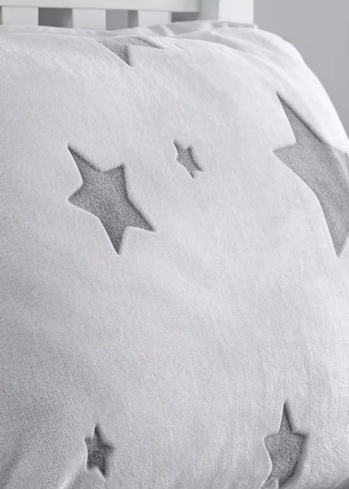 Grey Star Duvet Set - Single Image 2