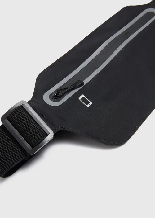 Black Running Belt Bag Image 2