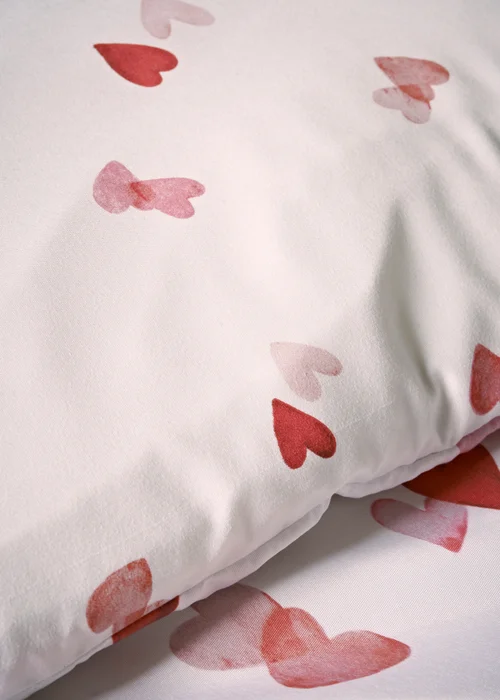 Red Hearts Duvet Set - Single Image 2