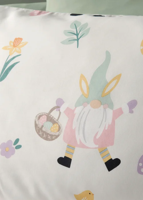 Green Easter Gonk Duvet Set - Single Image 2