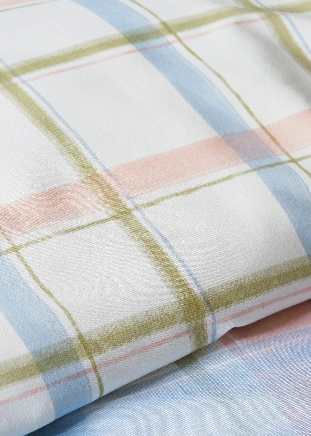 Multicolour Grid Check Duvet Set - Single Image 3