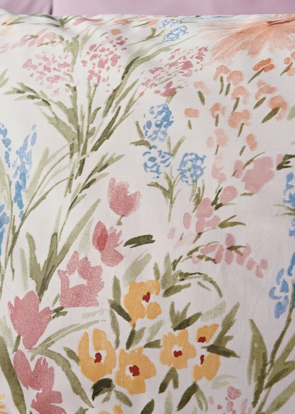 Multicolour Meadow Floral Duvet Set - Single Image 2