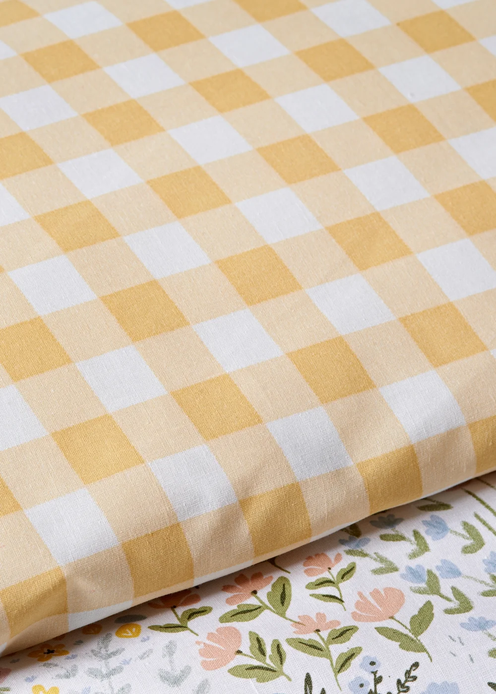 Multicolour Floral Patchwork Duvet Set - Single Image 3
