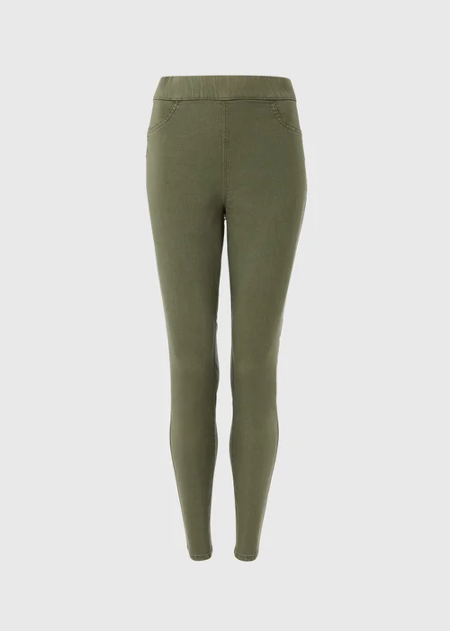 Khaki Rosie Jeggings - 8/L29 Image 4