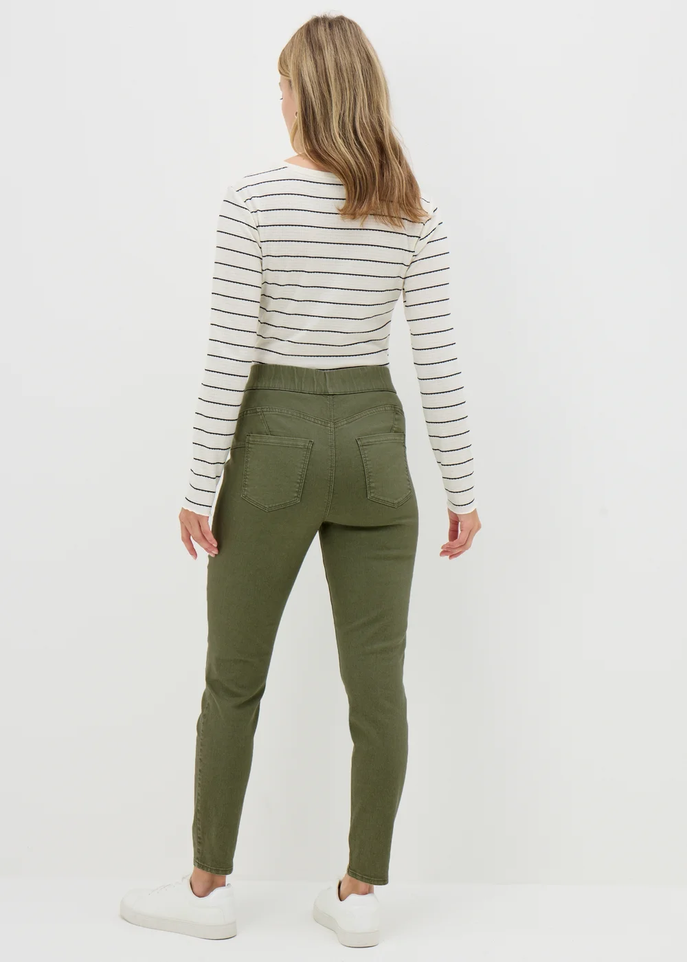 Khaki Rosie Jeggings - 8/L29 Image 2