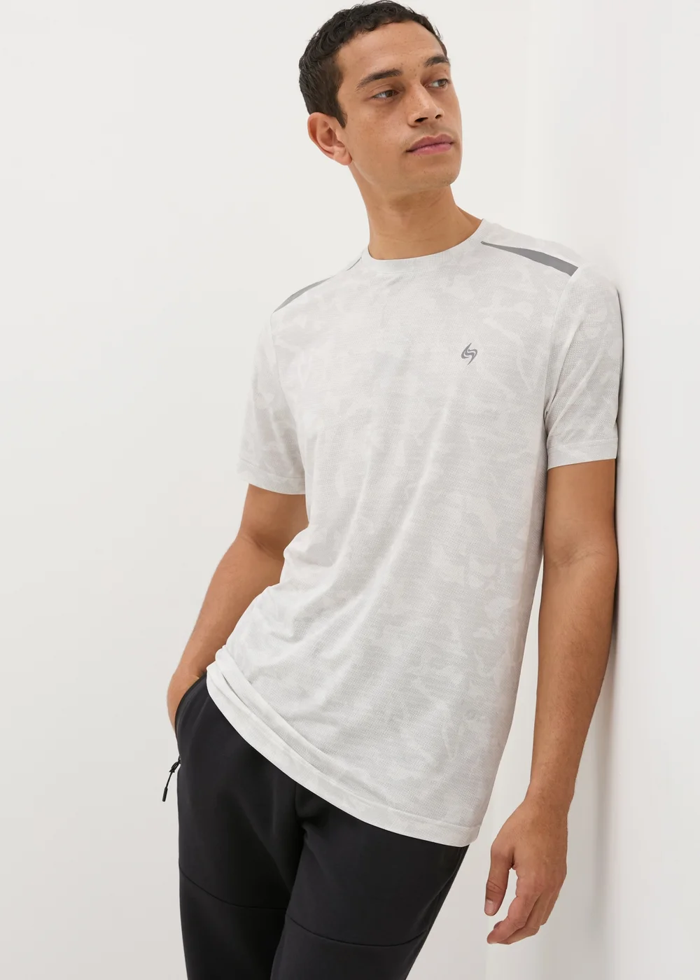 Souluxe White Printed T-Shirt - S Image 1