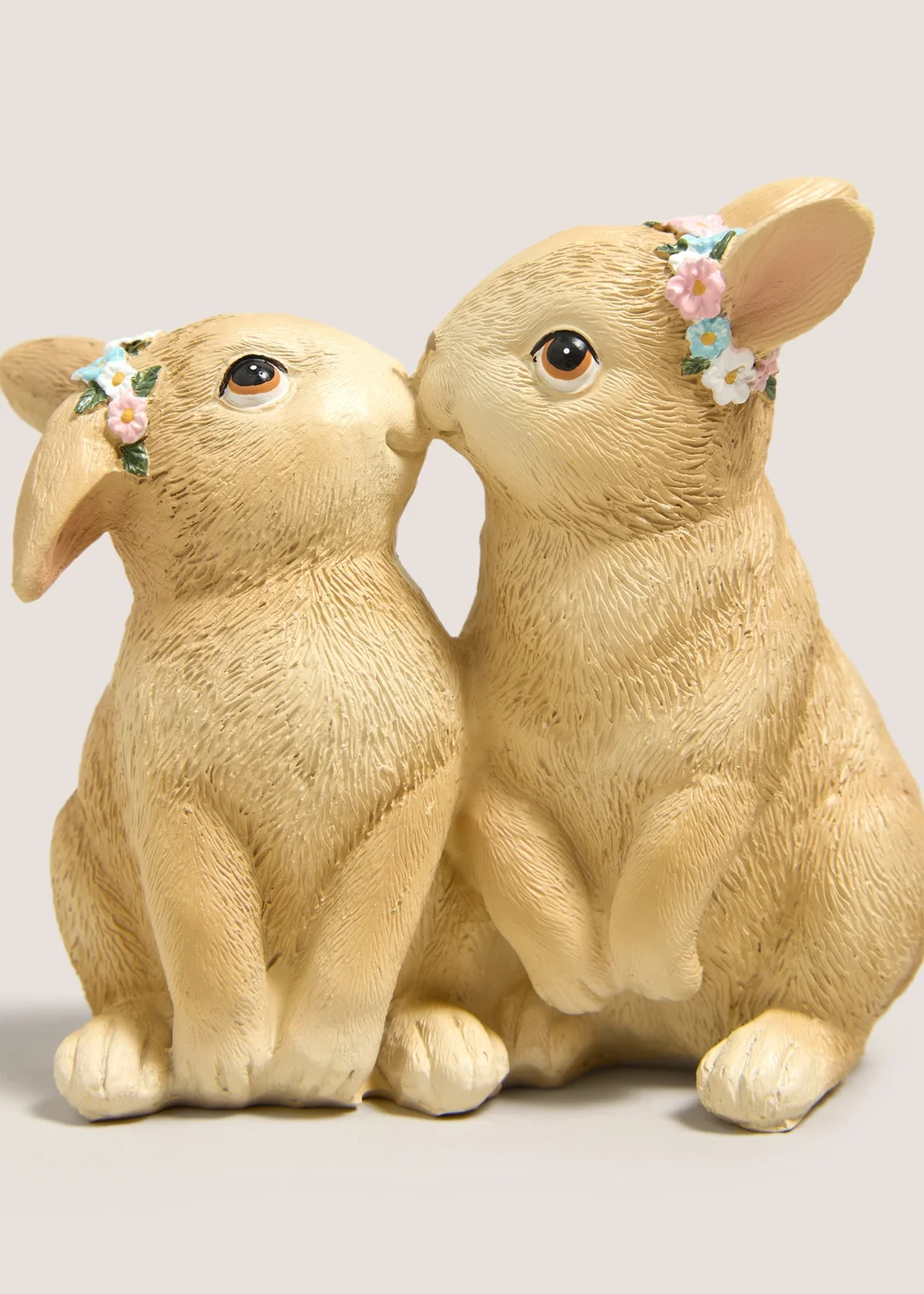 Rabbit Duo Kiss Ornament Image 2