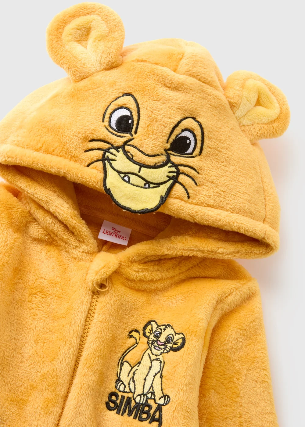The Lion King Kids Yellow Simba Onesie (1-7yrs) - 1 half year to 2 Image 2