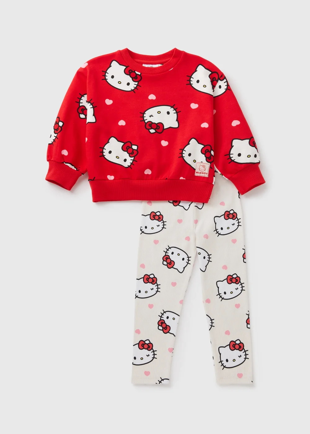 Hello Kitty Red Sweatshirt & Legging Set (1-7yrs) - 1-1.5 Yrs Image 1